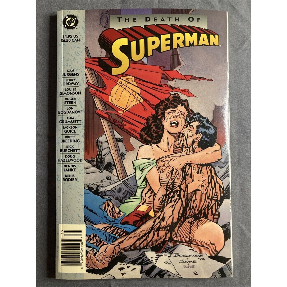 Superman: The Death of Superman #1 (1993) DC Comics • 1st Print, 168 Pages